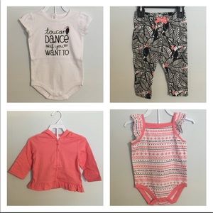 Gymboree 6-12m Toucan Set